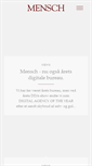 Mobile Screenshot of mensch.dk